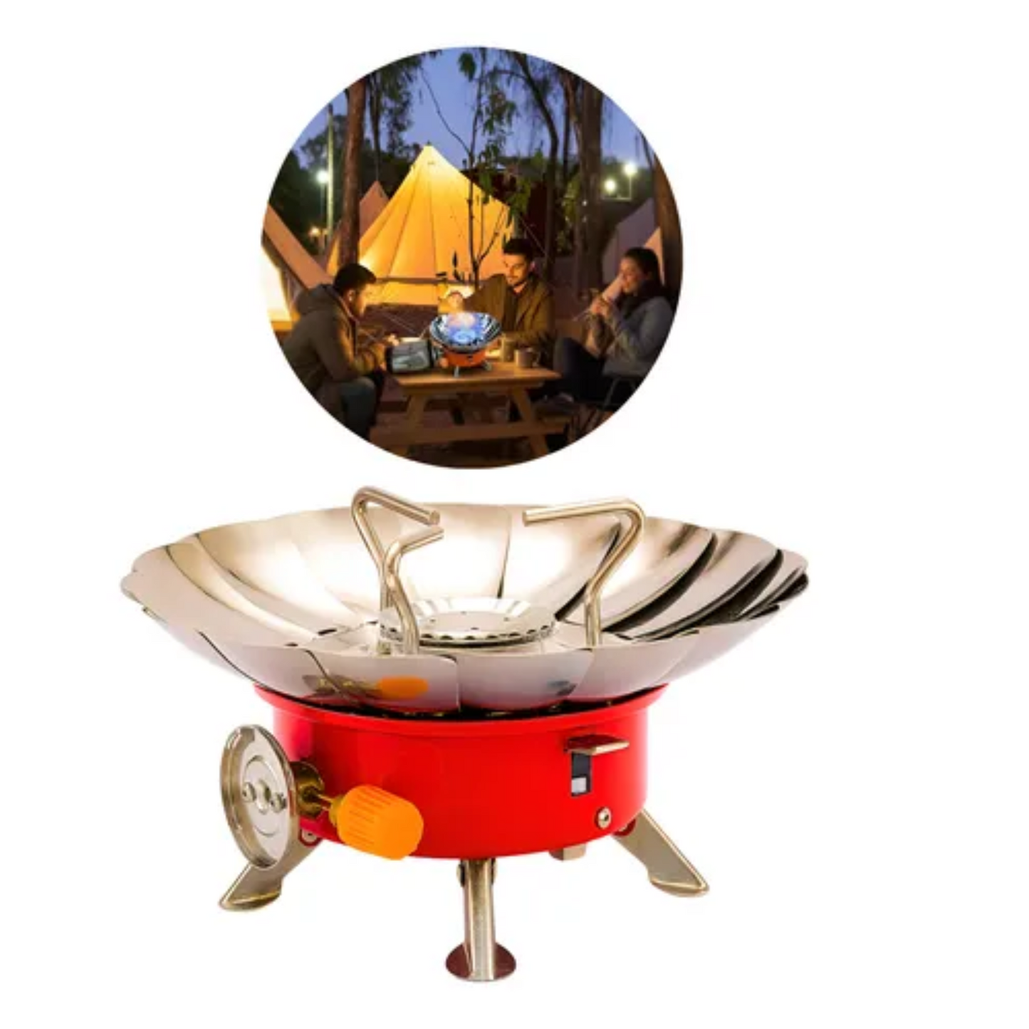 Anafe Calentador Plegable Portátil