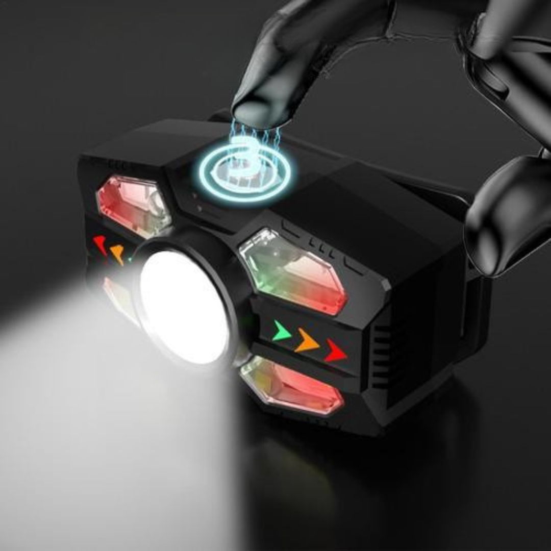 Linterna Frontal con Sensor de Movimiento