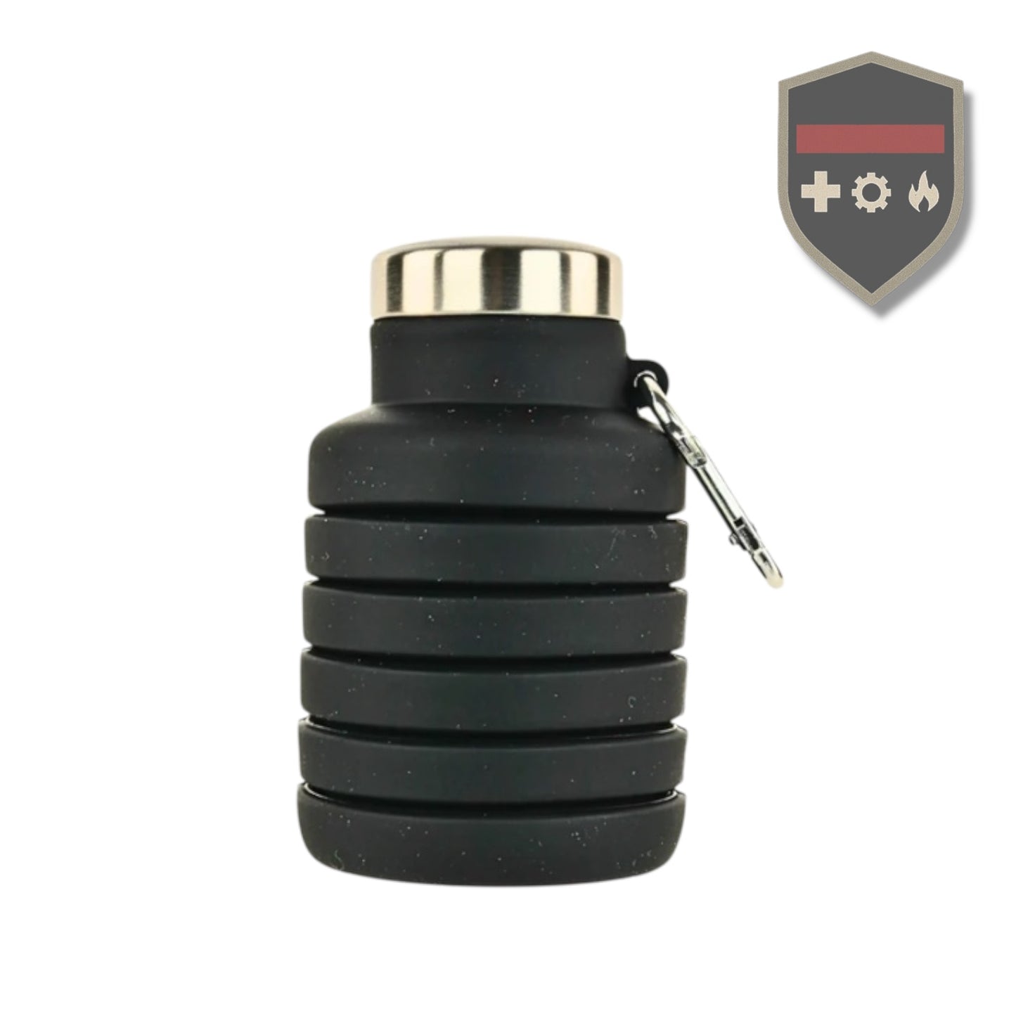 Botella De Agua Plegable Silicona 500 Ml