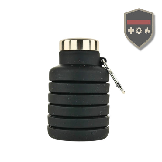 Botella De Agua Plegable Silicona 500 Ml