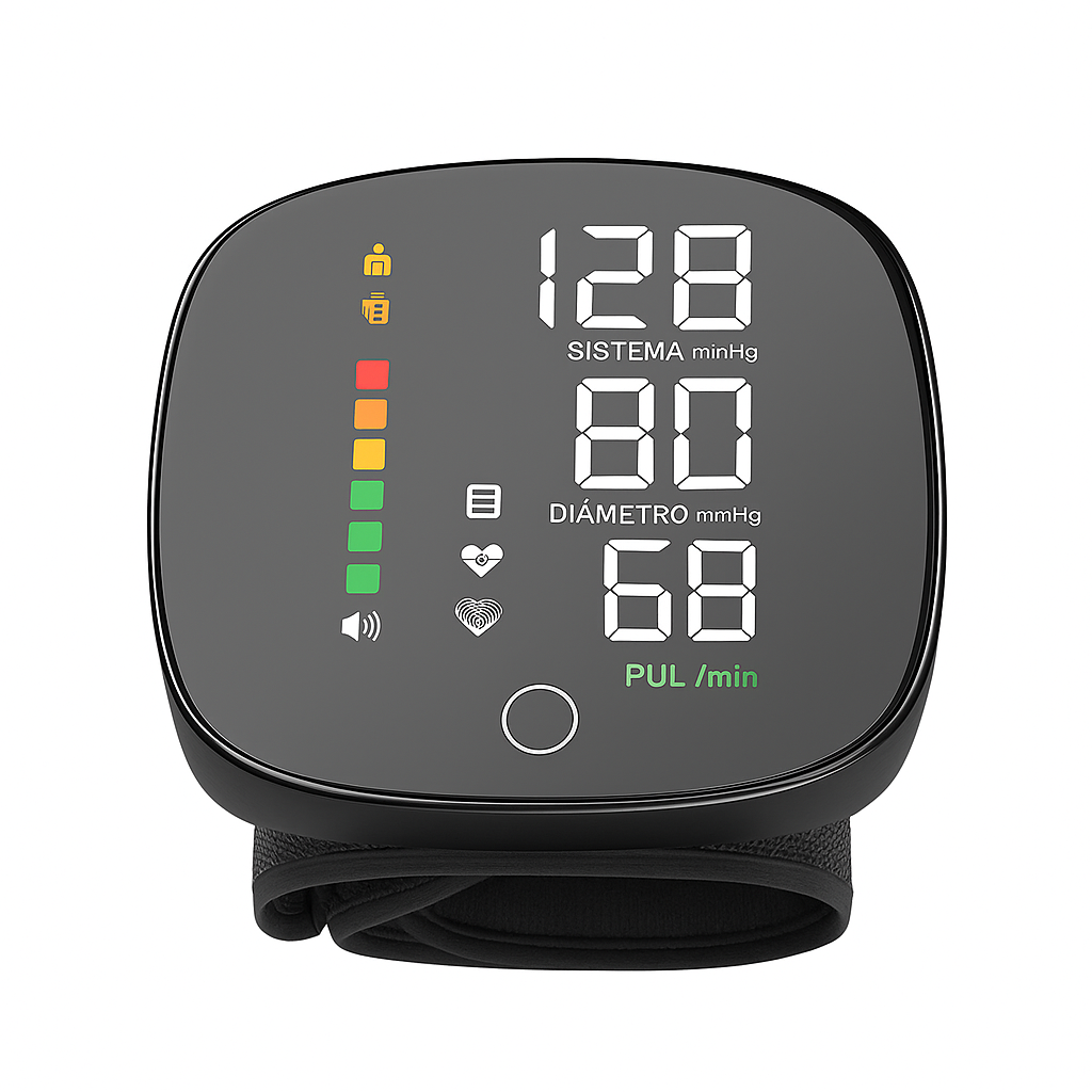 Tensiómetro Digital de Muñeca Inteligente