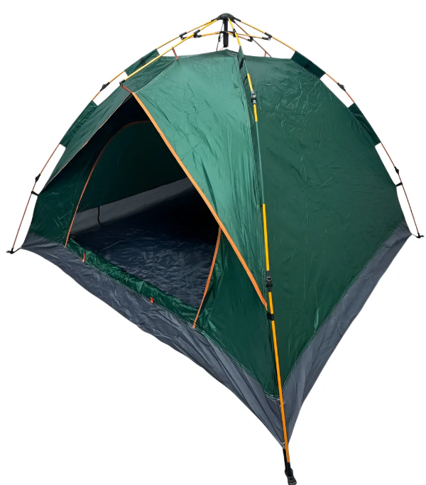 Carpa Para 4 Personas Camping Verde