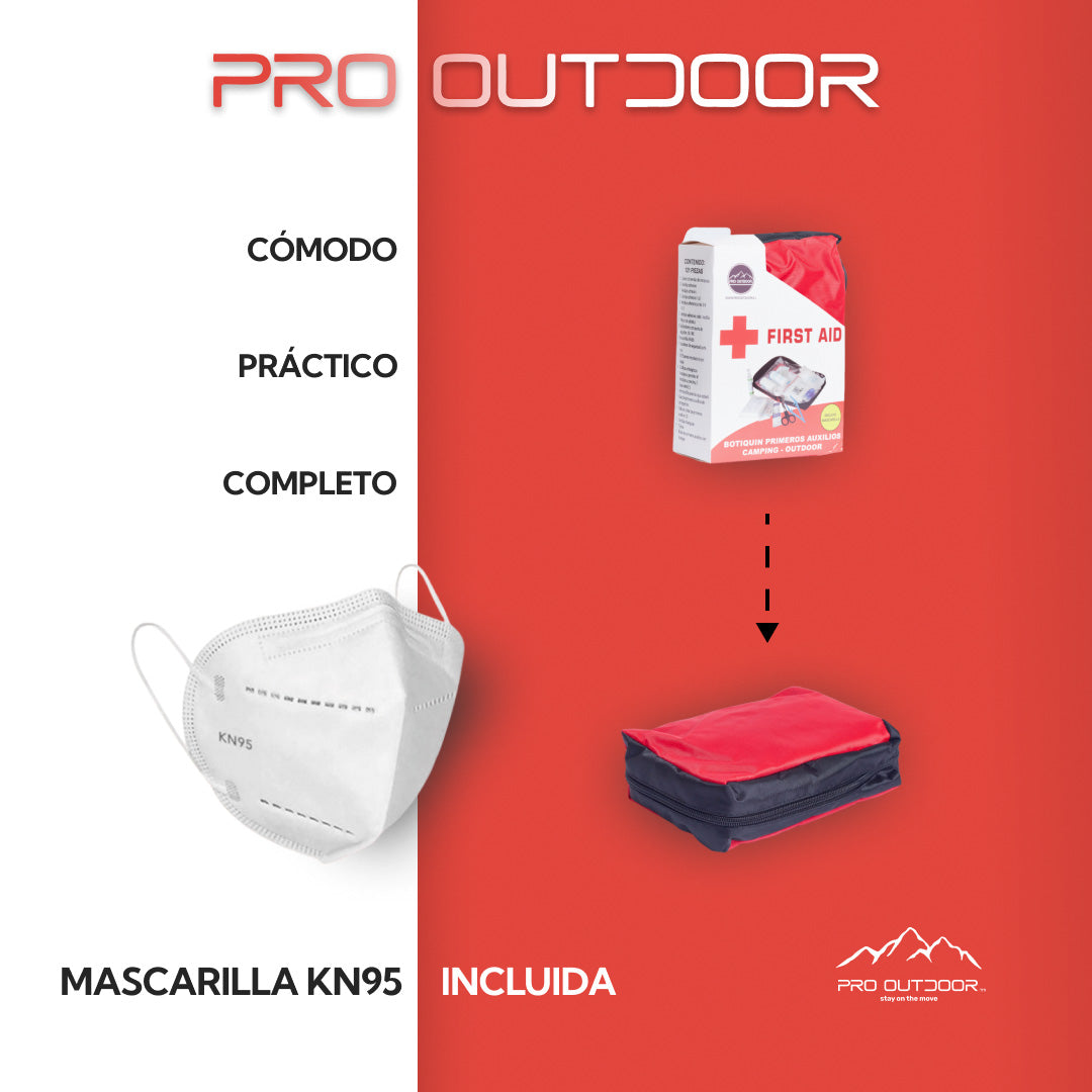 Botiquín de Primeros Auxilios 121 Piezas