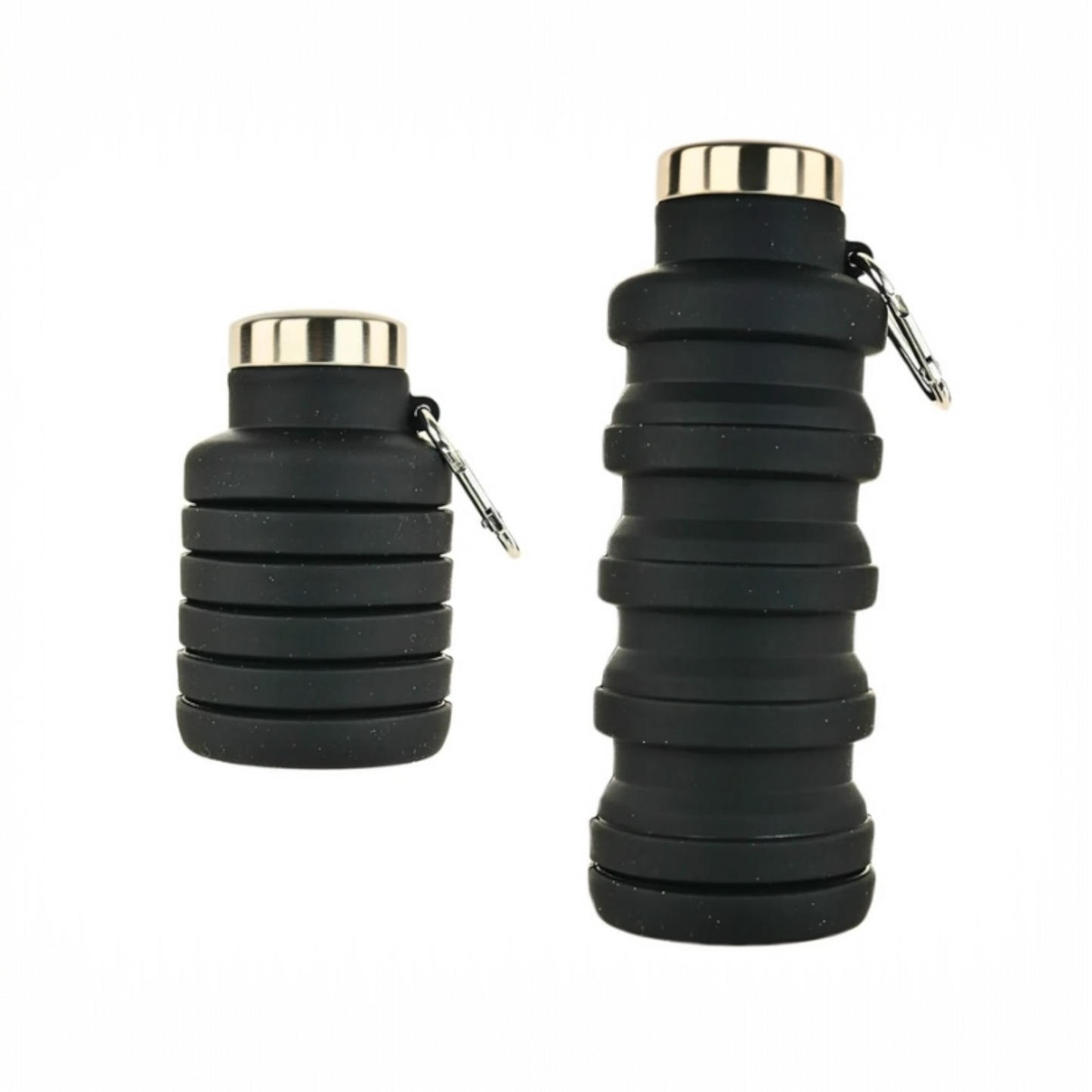 Botella De Agua Plegable Silicona 500 Ml