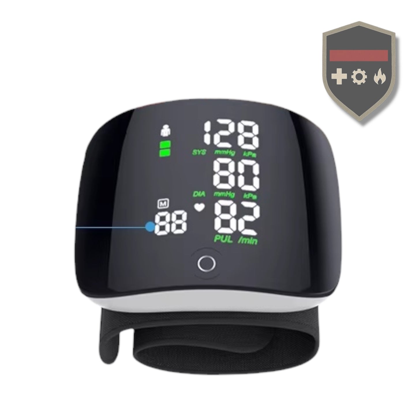 Tensiómetro Digital de Muñeca Inteligente