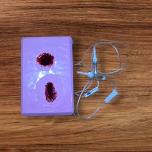 Simulador de Control Hemorragico doble, Herida de Proyectil y Herida Cortante